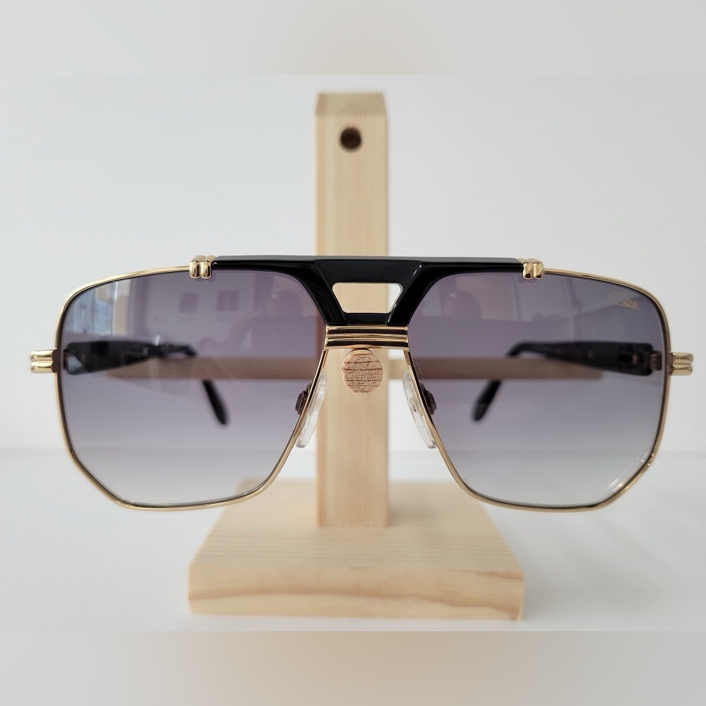 Cazal 990 Sunglasses Legends Black Gold Authentic New
